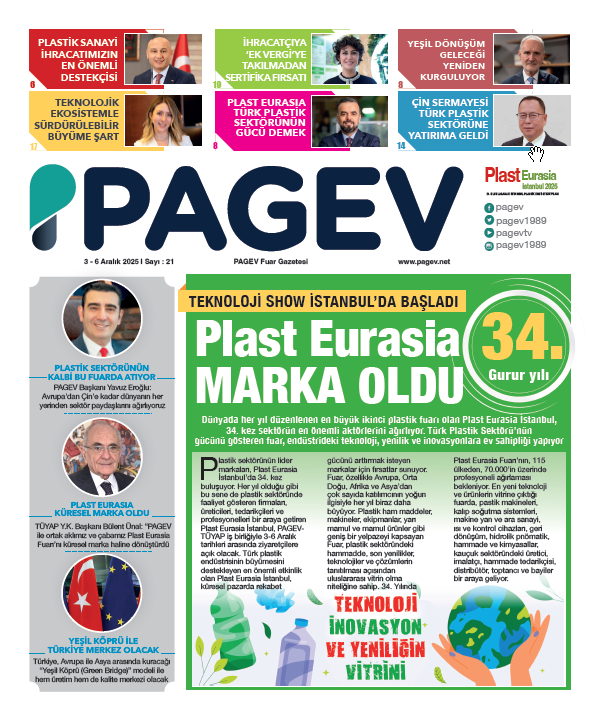 PAGEV FUAR GAZETESİ SAYI 21